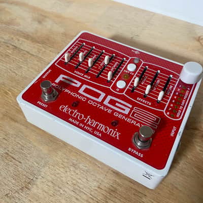 Electro-Harmonix POG2 Polyphonic Octave Generator 2009 - Present - Red / White image 1