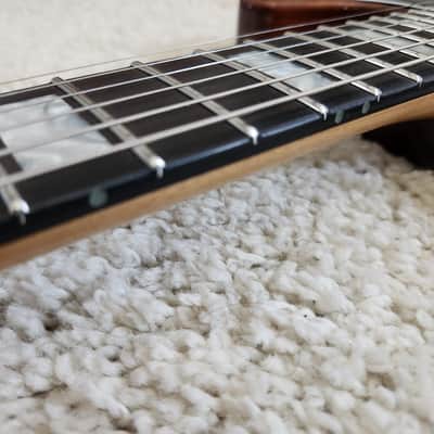 Fender Warmoth Telecaster replacement neck with Kluson tuners roasted maple ebony fretboard pearl block inlays tele rosewood image 9