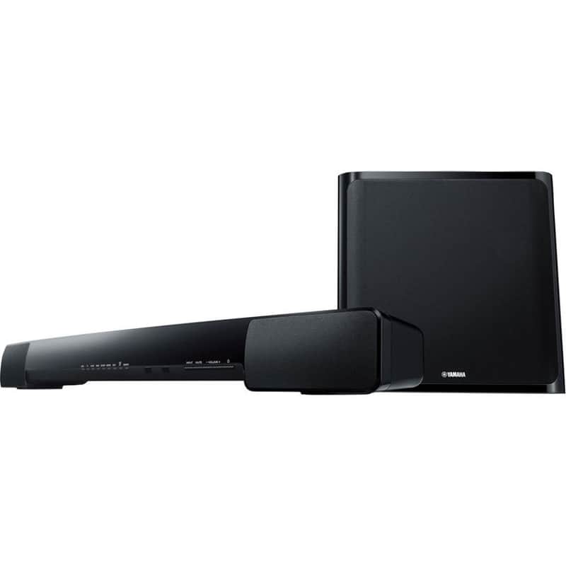 Yamaha - YAS-203BL - 200W 2.1-Channel Soundbar System - Piano Black image 1