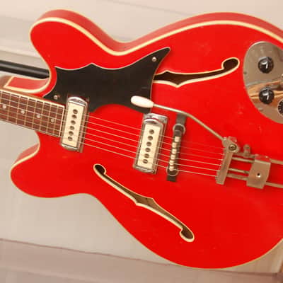 Framus New Sound 5-116-52 – 1965 German Vintage Semi Acoustic Thinline Archtop Guitar Gitarre image 2
