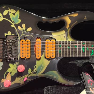 Ibanez JEM77-FP Steve Vai Signature - Black Floral Pattern image 20