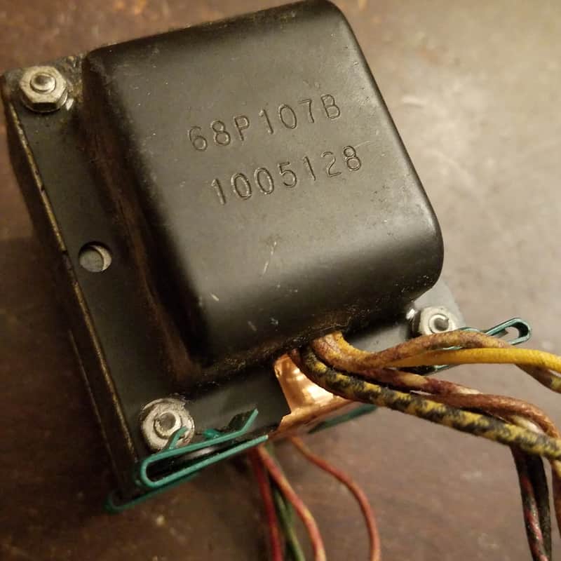 Northlake Webcor 68P107B Tube Preamp Filament Power Transformer PT 6X4 12AX7 EM84 1961 image 1