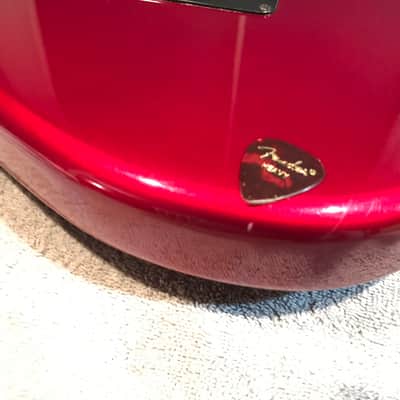 Kramer Pacer Deluxe 1987 Candy Apple Red Bound Headstock 12th Fret Kramer Inlay image 14
