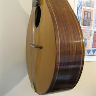Gerald Adams Cittern Dated 1983 Sitka Spruce & Rosewood British Luthier-Made Traditional 10-String. image 4