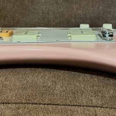 Fender MIJ Junior Collection Jazzmaster with Fender Gigbag - 2025 Model in Satin Shell Pink image 19