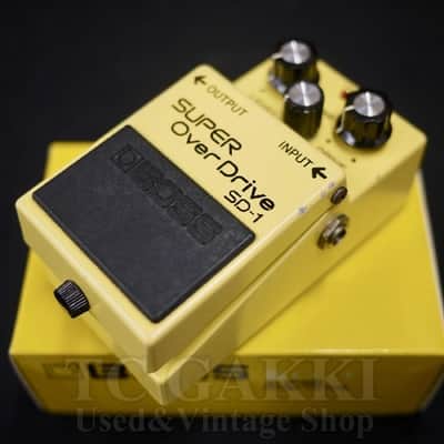 BOSS SD 1 SUPER Over Drive JAPAN NEC C4558C | Reverb Poland