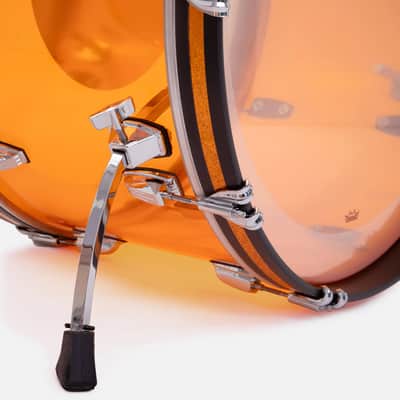 Ludwig Vistalite Amber ZEPP Set 5-piece Shell Pack 14/16/18/26/14S image 4