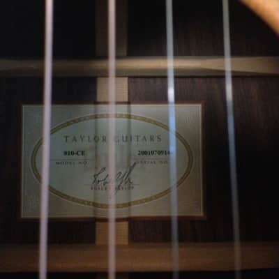 Taylor 810-CE 2001. Best offers accepted. Beautiful well kept. OHSC image 3