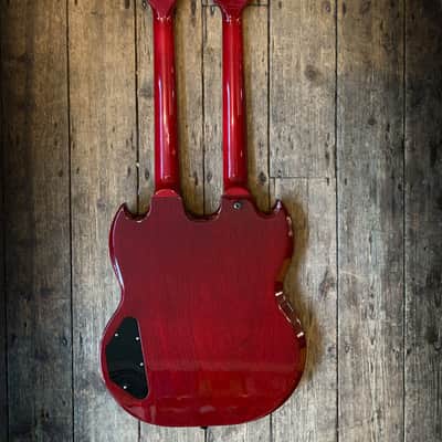 2001 Gibson EDS 1275 - Heritage in Cherry comes with orig. hard shell case image 4