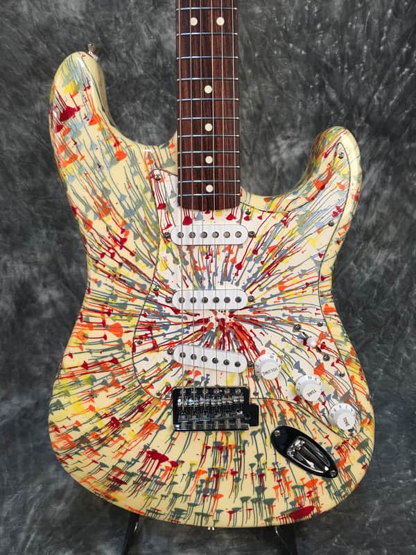 Fender FSR "Splattercaster" Standard Stratocaster with Splatter Finish 2003 - 2004 image 11