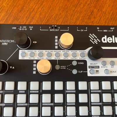 Synthstrom Audible Deluge 64-Voice Desktop Synthesizer with OLED Display 2022 - Present - Black image 5