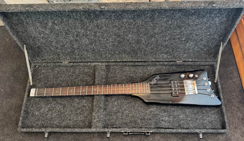 1980's Hondo Headless Vintage Alien Bass image 1