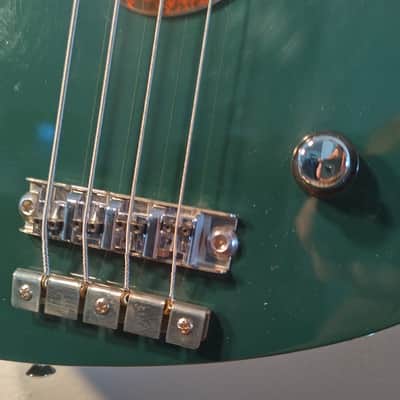 Cataldo G8R 4 String Electric Bass 2010s - Green Nitro image 3