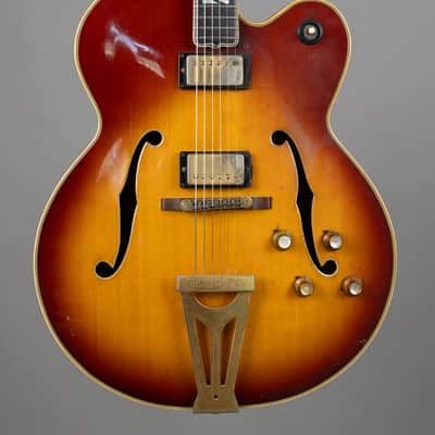 1968 Gibson Super 400 CES (USA, Sunburst, OHSC) image 5