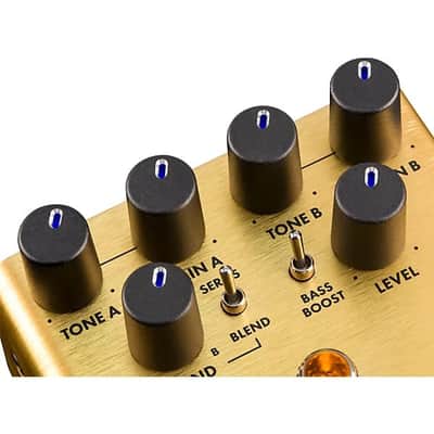 Fender Pugilist Distortion Effects Pedal 2024 - Gold image 5