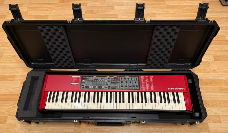 Nord Electro 4 SW73 + SKB iSeries Waterproof Hardshell Case image 1