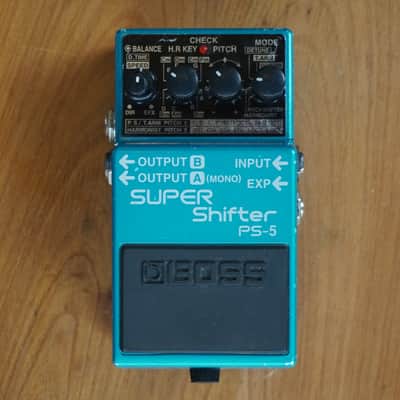 Boss PS-5 Super Shifter (Dark Gray Label) - Blue image 1