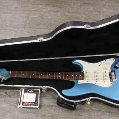 Fender 1996 - 50th Anniversary American Stratocaster - Painted Headstock LP Blue image 16