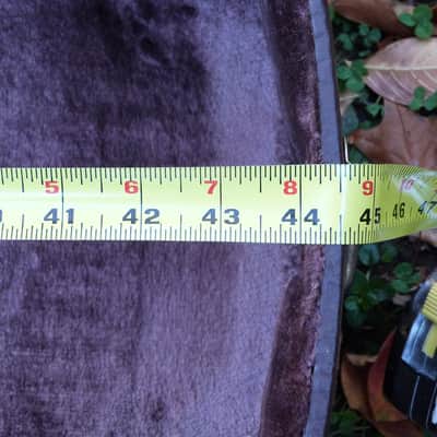 Geib  vintage guitar case  brown image 7