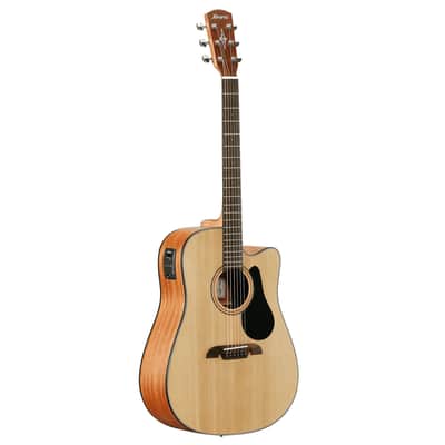 Alvarez Artist Series Dreadnought Acoustic Electric w/ Cutaway EQ & Tuner (AD30CE) image 4