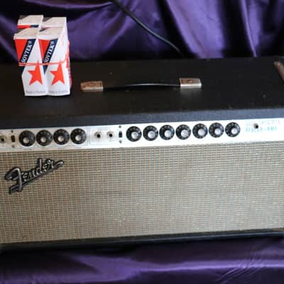Fender Dual Showman Reverb TFL 5000D Silverface 1969 Black image 3