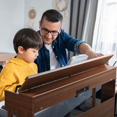 Glarry 88-Key Home Fully Weighted Hammer-action Keybed Digital Piano image 22