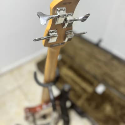 Yamaha TRBX174EW Mango Wood 4-String Bass (Natural) + Gator TSA ATA Molded Case image 8