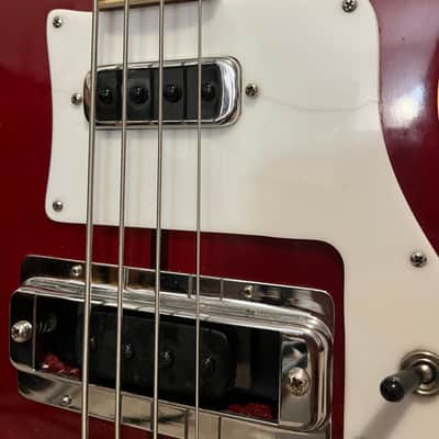 Rickenbacker 4001 1980 - Burgundy Red + Hipshot Bridge + Case image 8