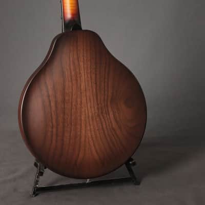 National Reso-Phonic RM1 Mandolin 2025 Walnut Back Figured Maple Top Antique Brass Parts - IN STOCK NOW! image 4