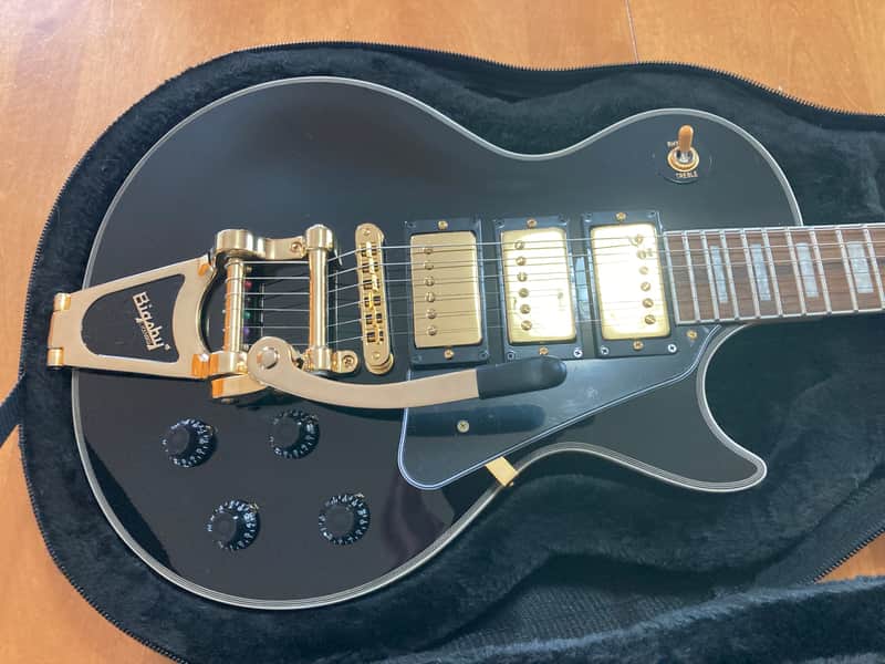 Burny RLC-85 JP Black with SKB deluxe gigbag image 1