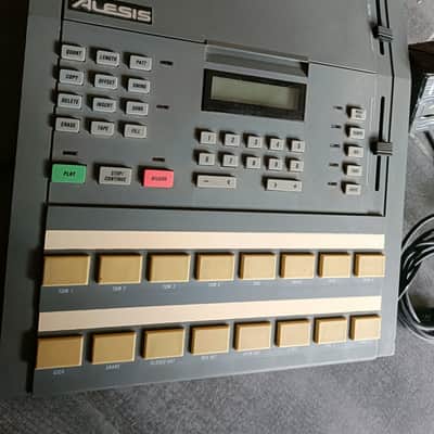 Alesis HR-16 High Sample Rate 16-Bit Drum Machine 1980s - Gray image 7