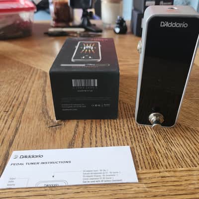 D'Addario Planet Waves PW-CT-20 Chromatic Pedal Tuner 2010-Present - Silver image 1