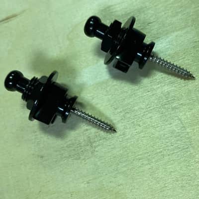 SGM Security Strap Locks/Buttons, Black, set of 2 image 3