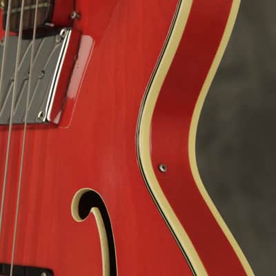 RARE 1975 Ibanez "lawsuit" era EB-2D copy HOLLOW BODY bass made in Japan image 8