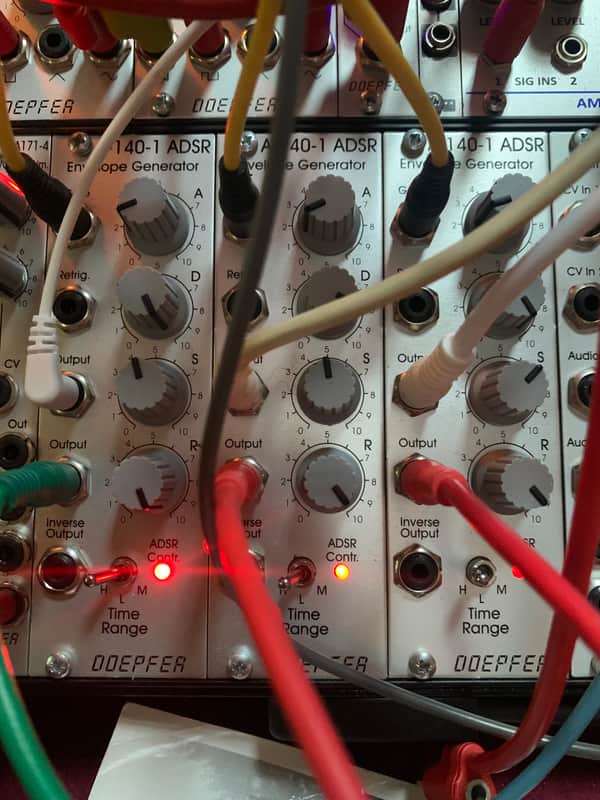 Doepfer A-140 ADSR Envelope Generator 2010s - Silver image 1