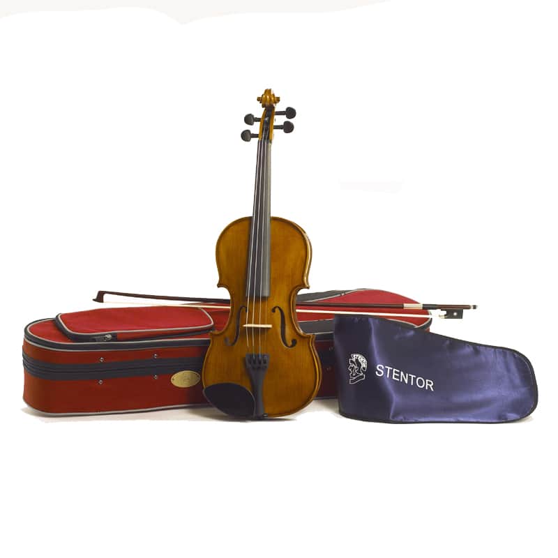 Stentor 1500-3/4 Student II Series 3/4 Size Violin Outfit w/Lightweight Case & Wood Bow image 1