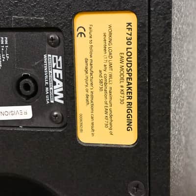 EAW KF730 3-Way Full-Range Loudspeaker (PAIR) CG012YY image 9