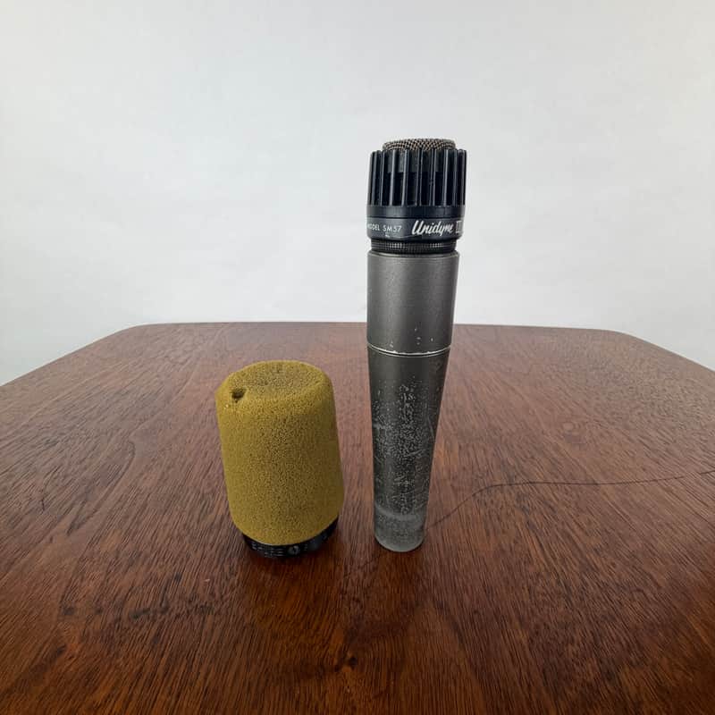 Shure SM57 Unidyne III 1970's Cardioid Dynamic Microphone | Reverb