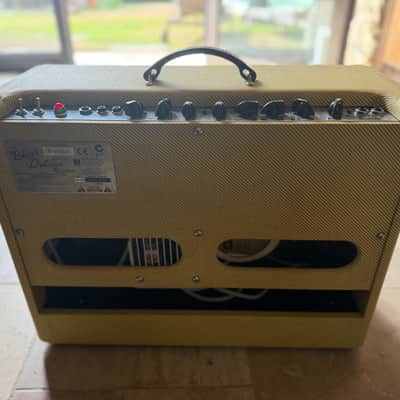 Kit complet Fender Blues Deluxe Reissue 2-Channel 40-Watt 1x12" Guitar Combo Amp 2010 Tweed + Celestion G12M-65 Creamback HP + 12AT7-CZ lampe + Atténuateur image 5