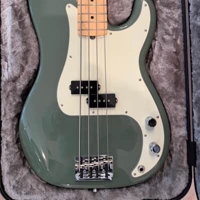 Fender American Pro P-bass | Antique Olive | Maple Fretboard image 9