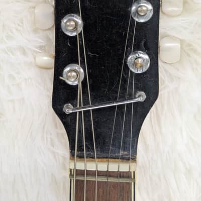 Vintage Stafford Electric Guitar – Sunburst – Dual Pickups – Includes Gig Bag image 3