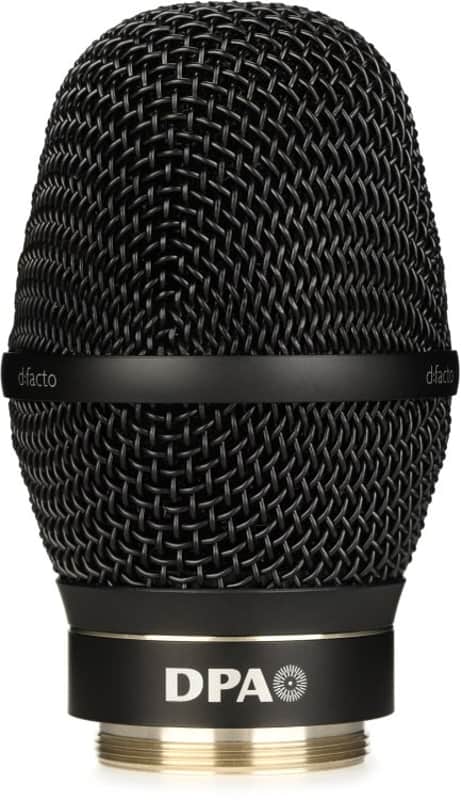 DPA d:facto 4018VL Linear Supercardioid Condenser Microphone Capsule with SL1 Adapter for Wireless Handhel (4018VLSL1Blkd2) image 1