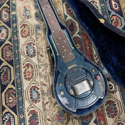 Circa 1936 Dobro Aluminum Lap Steel Prototype No. 2 Hawaiian with "A" L. A. to Chi Ser. # image 1