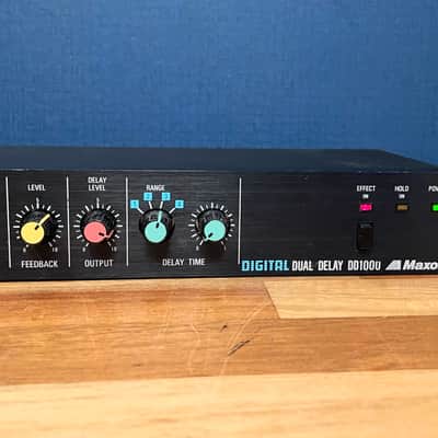 [Excellent] Maxon DD1000 Dual Digital Delay - 80's Vintage Rack image 3