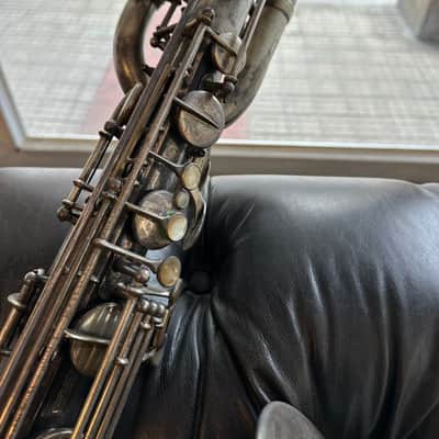 Saxophone Baritone Selmer Balanced Action 1937 - Silver image 3