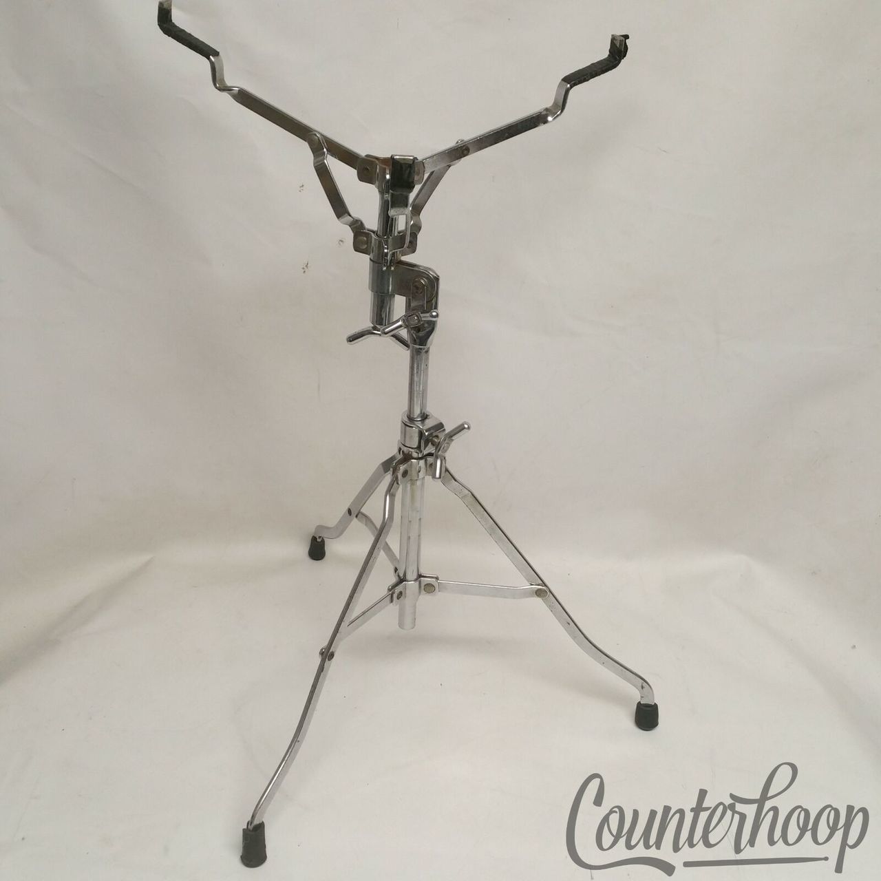 Rogers Swan-Leg Snare Drum Stand Vintage 60s Holiday/Powertone Chrome Dyna/Ptone — main photograph