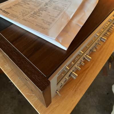 Technics SA-1000 1970s - Silver/Wood image 5