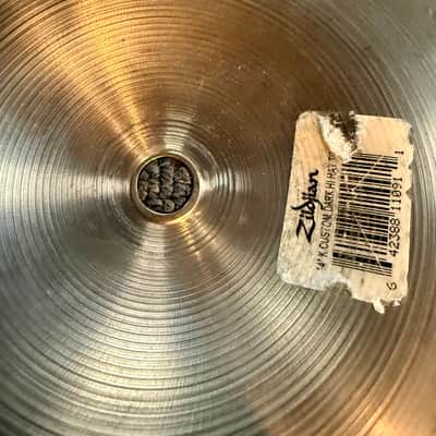 Zildjian 14" K Custom Dark Hi-Hat Cymbals (Pair) 1995 - Present - Traditional image 6