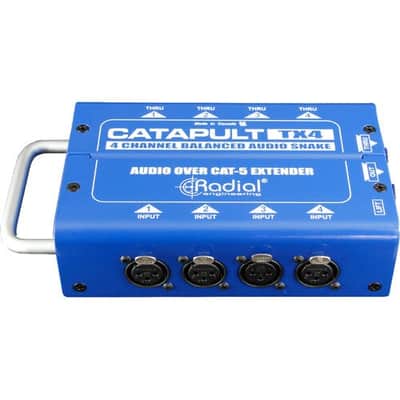 Radial Engineering Catapult TX4 4ch Transmitter w/ Balanced i/o image 1