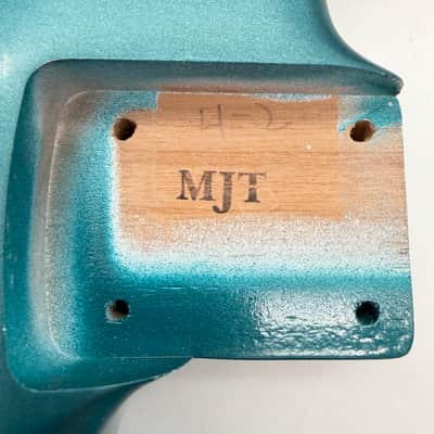 MJT Stratocaster Body Alder Relic Nitro Sherwood Green mjt6666 image 9